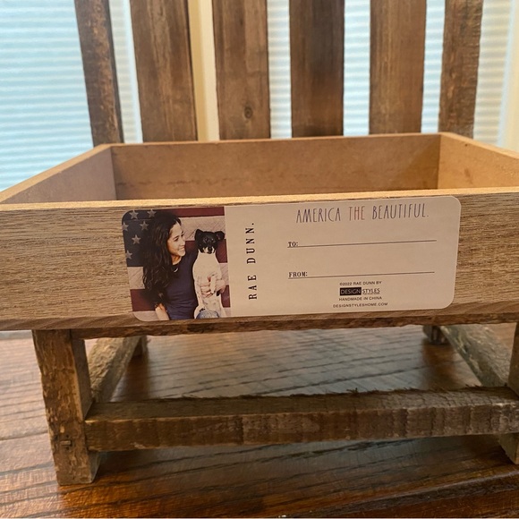 Rae Dunn Home Of The Brave Wall Sign, July 4th Decor, Red Pick-Up Truck & Stars - Picture 8 of 11